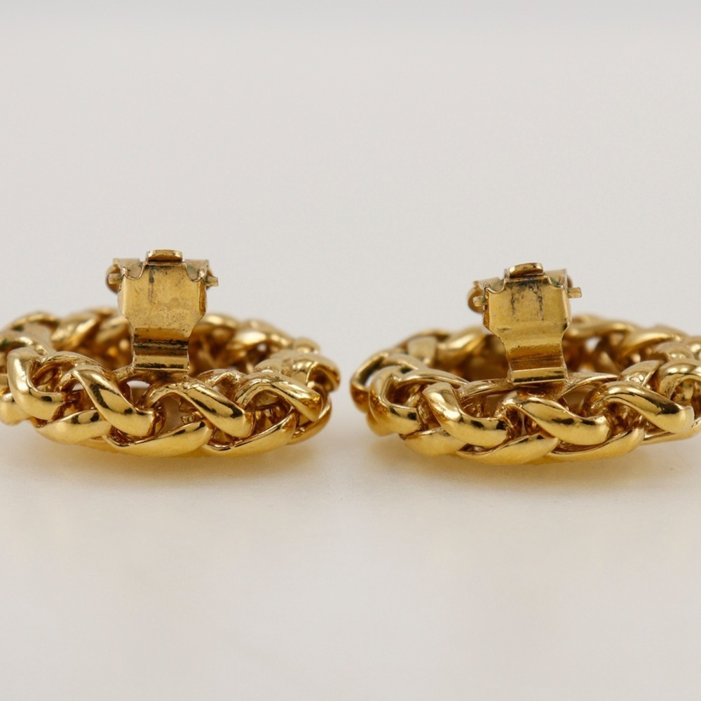 CHANEL Authentic Gold Earrings - Picture 6 of 9